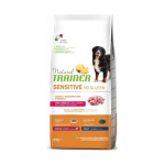 Natural Trainer Sensitive No Gluten Adult Medium/Maxi Rabbit gluteenivaba kuivtoit keskmistele ja suurtele t&auml;iskasvanud koertele, k&uuml;&uuml;likuga, 12 kg