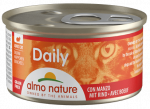 Almo Nature Daily t&uuml;kid kastmes sees veiselihaga, konservid t&auml;iskasvanud kassidele, 85 g