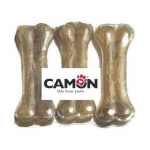 Camon Natural Chewing Bone n&auml;rimiskont koertele, naturaalne toornahk, 13,7 cm, 3 tk.
