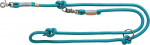 Trixie BE NORDIC adjustable leash L&ndash;XL koerarihm karabiiniga, reguleeritav, 2.00 m/&oslash; 13 mm, petrol/light petrol/grey/light grey