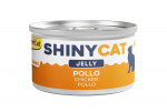 GimCat ShinyCat Jelly Chicken t&auml;iends&ouml;&ouml;t t&auml;iskasvanud kassidele kanaliha fileega želees, 70 g