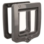 Trixie 4-Way Cat Flap kassiluuk, hall, 20 x 22 cm