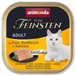 Animonda vom feinstein adult konservtoit kassidele kalkuni ja veiseliha porgandiga, 100 g