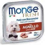 Monge Fresh Lamb pasteet t&uuml;kkidena koertele, 100 g