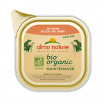 Almo Nature Bio Organic Maintenance paste l&otilde;hega konservid t&auml;iskasvanud koertele, 100 g