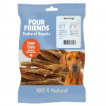 Four Friends Natural Snacks Beef Tripe maiustus koertele, kuivatatud veiseliha tripp, 800 g