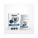 Aptus Multicat Total mineraal-vitamiinilisand kassidele, l&otilde;hemaitseline, 120 tabletti