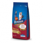 Brekkies Cat Delice Poultry t&auml;isv&auml;&auml;rtuslik toit kassidele kana ja kalkunilihaga, k&ouml;&ouml;giviljade ja teraviljadega