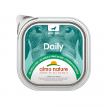 Almo Nature Daily Dog J&auml;nes kartuliga m&auml;rgtoit t&auml;iskasvanud koertele, 300 g