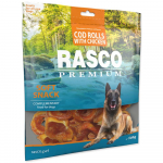 Rasco Premium Snack Cod Rolls Coated With Chicken Meat maius t&auml;iskasvanud koertele, 500 g
