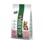 Libra Dog Adult Mini Salmon kuivtoit v&auml;ikestele t&auml;iskasvanud koertele l&otilde;hega, 8 kg