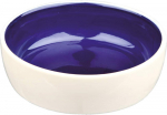 Trixie Ceramic Bowl keraamiline kauss koertele ja kassidele, 0.3 l, 12 cm, kreemjas/sinine