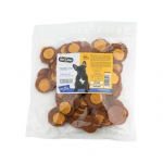 Hau & Miau Lamb Slices With Cheese Flavor t&auml;iends&ouml;&ouml;t t&auml;iskasvanud koertele, lambaliha viilud juustu maitsega, 500 g