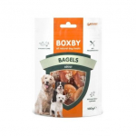 Boxby Bagels kana & lambaliha t&auml;iendtoit t&auml;iskasvanud koertele, lambaliha ja kanaga, 100 g