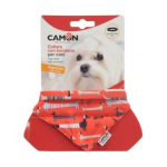 Camon koerarihm punase bandaanaga, 15 mm lai, reguleeritav 25-43 cm, S suurus