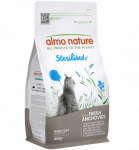 Almo Nature Holistic Functional Cat Sterilized an&scaron;ooviga kuivtoit steriliseeritud kassidele, 400 g
