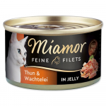 Miamor feine filets t&auml;iskasvanud kassidele, tursk vutilihaga želees, 100 g
