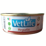 Farmina Vet Life Hepatic m&auml;rgtoit kassidele maksa funktsiooni toetamiseks, 85 g