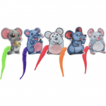 Trixie Mouse Fabric Catnip kassim&auml;nguasi, 7.5 cm, 1 tk.