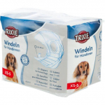 Trixie m&otilde;&otilde;tsid emastele koertele, &uuml;hekorrased m&otilde;&otilde;tsid emastele koertele sabaga avaga, suurus XS-S, v&ouml;&ouml;kesele 20-28 cm, 12 tk.