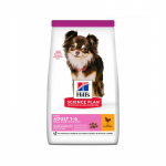 Hills Science Plan Light Small & Mini Adult kanaga kuivtoit &uuml;lekaalulistele v&auml;ikeste t&otilde;ugude t&auml;iskasvanud koertele, 1.5 kg