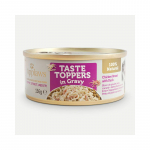 Applaws Dog Taste Toppers in Gravy Chicken Breast With Duck t&auml;iends&ouml;&ouml;t koertele kanarinnaga ja pardilihaga kastmes, 156 g