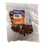Hau & Miau Lamb Sticks Twined By Fish t&auml;iends&ouml;&ouml;t t&auml;iskasvanud koertele, lambaliha pulgad kalat&uuml;kkidega, 500 g