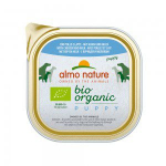 Almo Nature Bio Organic Puppy paste kutsikatele kanaliha ja piimaga, 300 g