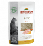 Almo Nature HFC Jelly Kana juustuga želees kassidele, 55 g