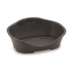 StefanPlast Sleeper 1 plastikust lemmikloomavoodi koertele ja kassidele, tumehall, 56.5x42x24.2 cm
