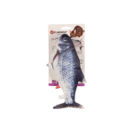 Flamingo Flounder Moving Fish interaktiivne pl&uuml;&uuml;sist m&auml;nguasi kassile liikumisanduri ja laetava akuga, hall, 29 cm