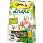 Gimbi Drops With Dandelion teraviljavaba lisatoit n&auml;rilistele v&otilde;ilillega, 50 g