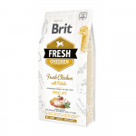 Brit Fresh Chicken Potato Adult Great Life kuivtoit t&auml;iskasvanud koertele kanaliha ja kartuliga, 2.5 kg
