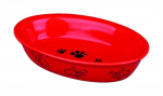 Trixie Cat Bowl ovaalne keraamiline kauss kassidele, 0.2 l, 15x10 cm