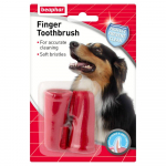 Beaphar D-A-D Finger Toothbrush s&otilde;rmik-hambaharjad koertele ja kassidele, 2 tk.