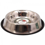 Dog Fantasy roostevabast terasest koerakauss kummist alusega, 29 cm, 1,6 l