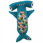 Dog Fantasy ujuv haamri m&auml;nguasi PET pudeliga, t&uuml;rkiissinine, 33 cm