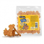 Hau & Miau Meatbones With Chicken And Rice t&auml;iends&ouml;&ouml;t t&auml;iskasvanud koertele, kanaliha ja riisiga lihat&uuml;kid, 500 g