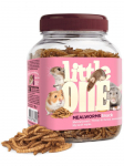 Little One Mealworms kuivatatud jahuparask, t&auml;iends&ouml;&ouml;t k&otilde;iksegris&ouml;&ouml;jatele n&auml;rilistele, 70 g