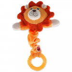 Let`s Play pl&uuml;&uuml;sist n&auml;rimisr&otilde;ngas muhkudega, oranž, 30 cm