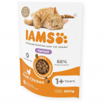 IAMS Cat Adult Hairball Chicken kuivtoit t&auml;iskasvanud kassidele kanaga ja karvapallide vastu, 800 g