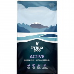 PrimaDog Adult Active Duck & Herring teralisest kuivtoit aktiivsetele koertele pardiliha ja heeringaga, 20 kg