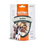 Boxby Original Sushi For Dogs t&auml;iends&ouml;&ouml;t t&auml;iskasvanud koertele kanaliha ja kalaga, 100 g