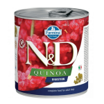 Farmina N&D Quinoa Digestion Lamb m&auml;rgtoit t&auml;iskasvanud koertele seedimise toetamiseks, 285 g