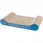 Trixie Wild Cat Scratching Cardboard pappkriimustuspost puhkealaga, 41x24x7 cm