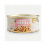 Applaws Dog Taste Toppers In Broth Chicken Breast With Ham, Pumpkin, Carrots & Peas t&auml;iends&ouml;&ouml;t koertele kanarinnaga, singi, k&otilde;rvitsa, porgandite ja herneste lisandiga puljongis, 156 g