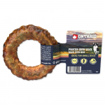Ontario Protein Chew Snack Bagel With Beef valgu n&auml;rim maius koertele, 8,9 cm, 1 tk.