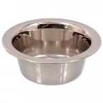 Dog Fantasy Stainless Steel Bowl metallkauss kassidele ja v&auml;ikestele koertele, 0,24 l, 11 cm