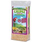 Chipsi granulate extra XXL allapanu n&auml;rilistele, n&auml;rilistele, lindudele, roomajatele, 40 l / 15 kg