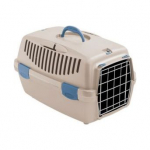 Stefanplast Gulliver 1 transpordikast metallustega, travertiin valge, 48x32x31 cm